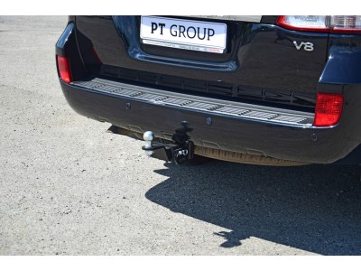 Фаркоп для Toyota Land Cruiser 200, в т.ч. TRD 2007-2021, Lexus LX 2016-2022 съемное крепление шара под американский квадрат