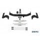 Фаркоп Toyota Land Cruiser 200 (кроме Executive, TRD) 2007-2021, Lexus LX 2007-2022 фланцевое крепление шара