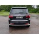 Защита заднего бампера 76 мм ТСС для Infiniti QX80 2018-2021