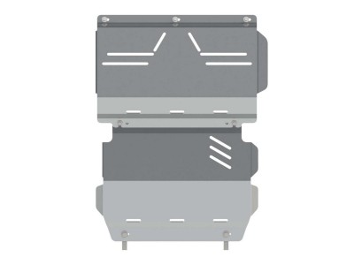 Защита картера Шериф алюминий 5 мм для Mitsubishi Pajero Sport/L200 2006-2020