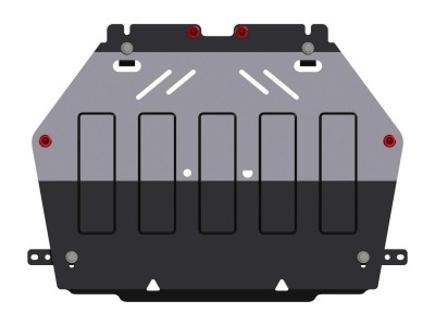 Защита картера и КПП Шериф сталь 2 мм для Mitsubishi Outlander 2012-2021