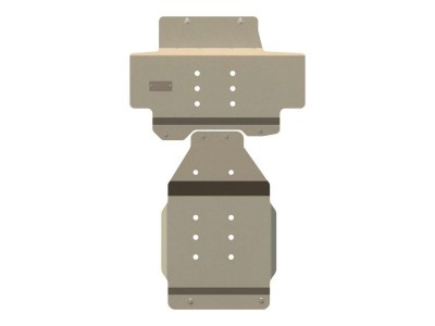 Защита картера и КПП Шериф алюминий 5 мм для Nissan Patrol/Infiniti QX56/QX80 2010-2021