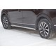 Защита порогов вогнутая d=51 мм ИСКРА (ППК) для Renault Arkana 2019-2022