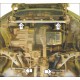 Усиленная защита картера двигателя, КПП (2 мм, сталь) для Honda CR-V 1995-2002