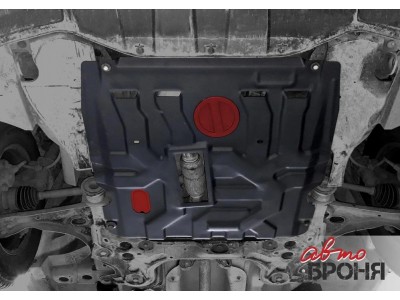 Защита картера + КПП (сталь) + комплект крепежа для Chevrolet Cobalt 2020-н.в. (V - 1.5), Chevrolet Cobalt 2011-2016 (V - 1.5), Ravon R4 2016-2020 (V - 1.5)