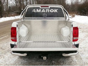 Защита кузова и заднего стекла 75х42 мм для Volkswagen Amarok № VWAMAR17-22