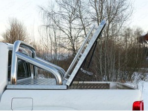 Защита кузова на крышку 76 мм для Volkswagen Amarok № VWAMAR17-09
