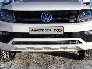 Накладка решётки радиатора 12 мм для Volkswagen Amarok № VWAMAR17-60