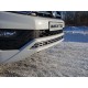 Накладка решётки радиатора 12 мм ТСС для Volkswagen Amarok 2016-2021