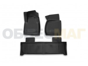 Коврики в салон Element полиуретан 3 штуки на УАЗ 3163 Патриот № 3163-5109015-00