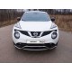 Защита передняя Кенгурятник с вставкой 42 мм ТСС для Nissan Juke 2014-2018