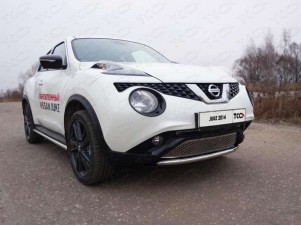 Защита переднего бампера 42 мм для Nissan Juke № NISJUK2WD14-04