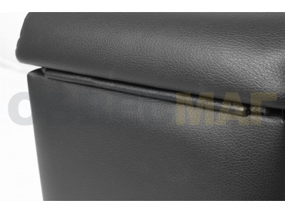 Подлокотник Restin экокожа чёрный для Volkswagen Polo Sedan 2009-2020