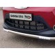 Защита переднего бампера с ДХО 60 мм ТСС для Nissan Qashqai (СПБ) 2015-2019