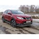 Защита переднего бампера 42 мм ТСС для Nissan Qashqai (СПБ) 2015-2019