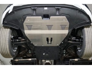 Защита картера и КПП (алюминий) 4мм для Hyundai Tucson 2021 – н.в. ZKTCC00495