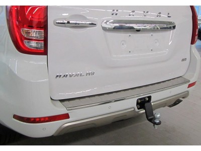 Фаркоп Бизон шар Е съемное крепление под американский квадрат для Haval H9/Tank 500 2015-н.в.