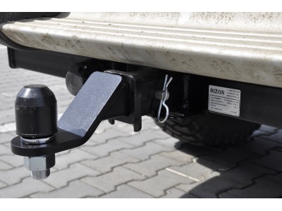 Фаркоп Бизон шар Е съемное крепление под американский квадрат для Mitsubishi L200 2006-2015