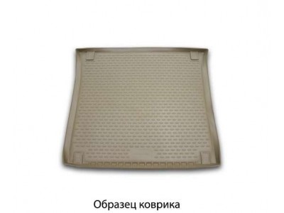 Коврик в багажник полиуретан бежевый короткий для 7 мест Element для Lexus LX 570 2007-2012