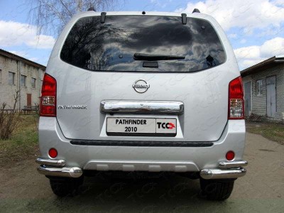 Рамка номерного знака Nissan Pathfinder (комплект) ТСС для Любые