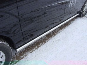 Пороги труба 60 мм для Hyundai H-1 Starex № HYUNH113-04