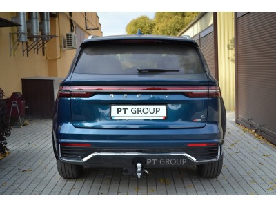 Фаркоп для Geely Monjaro 2022-н.в. съемное крепление шара под американский квадрат
