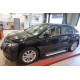 Пороги алюминивые Brilliant Silver Турция для Toyota Highlander 2010-2014