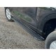 Пороги алюминиевые "Slim Line Black" 2120 мм для Haval H5 Diesel 4WD 2024-н.в.