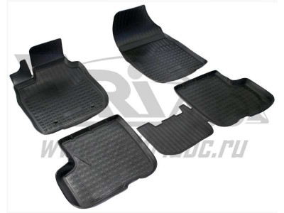 Коврики в салон Norplast полиуретан чёрные для Lada Largus 2012-2021