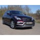 Защита передняя двойная 42-42 мм ТСС для Infiniti QX50 2016-2017