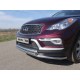 Защита передняя двойная 42-42 мм ТСС для Infiniti QX50 2016-2017