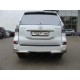 Защита задняя двойные уголки 76-42 мм ТСС для Lexus GX460 2014-2019