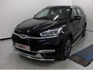 Защита переднего бампера 42 мм для Chery Tiggo 8 № CHERTIG820-19