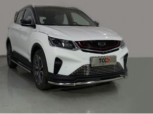 Защита переднего бампера 42 мм для Geely Coolray № GEELCOOL20-28