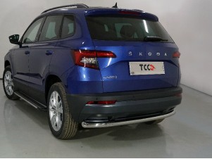 Защита заднего бампера 60 мм для Skoda Karoq № SKOKAR20-31