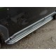 Пороги алюминиевые "Slim Line Silver" 1720 мм для Haval H3 1.5 2WD 2024-н.в.