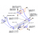 Фаркоп для Газель 3302 (глушитель в бок) 1995-н.в. фланцевое крепление шара