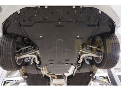Защита картера и КПП АБС-Дизайн композит 6 мм для Audi A4 2015-2021