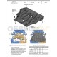 Защита картера и КПП АБС-Дизайн композит 5 мм для Ford Focus 3/Grand C-max 2010-2021