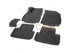 Коврики салона Rival полиуретан 5 штук для Chevrolet Orlando № 11005001
