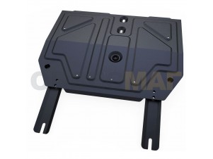 Защита картера и КПП Автоброня для 1,6 сталь 2 мм на Chery Tiggo FL № 111.00916.1