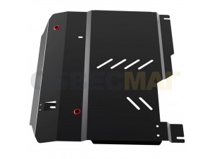 Защита картера и КПП Автоброня для 2,4 и 3,2 сталь 2 мм на Chevrolet Captiva/Opel Antara № 111.01002.2