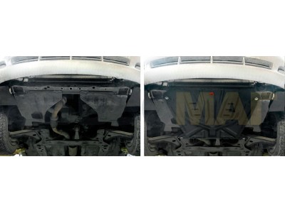 Защита картера и КПП Автоброня для 1,4/1,6/1,8 сталь 2 мм для Chevrolet Lacetti 2005-2013