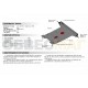 Защита картера и КПП Автоброня для 1,6 сталь 2 мм для Chevrolet Rezzo 2004-2010