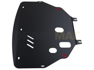 Защита картера и КПП Автоброня сталь 2 мм на Citroen Berlingo/Renault Kangoo/Peugeot Partner № 111.01206.1