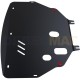 Защита картера и КПП Автоброня сталь 2 мм для Citroen Berlingo/Renault Kangoo/Peugeot Partner 1996-2008