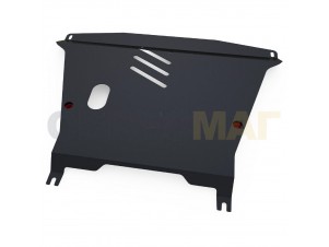 Защита картера и КПП Автоброня для 1,1 и 1,2 сталь 2 мм на Fiat Panda № 111.01704.1