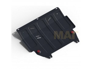 Защита картера и КПП Автоброня для 1,3/1,4/1,6 сталь 2 мм на Ford Fiesta № 111.01805.2