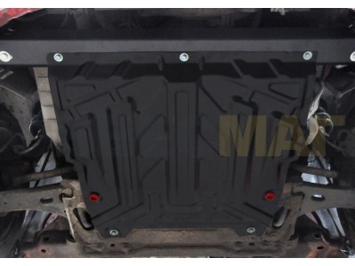 Защита картера и КПП Автоброня для 1,3/1,4/1,6 сталь 2 мм для Ford Fusion/Fiesta 2001-2012