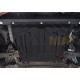 Защита картера и КПП Автоброня для 1,3/1,4/1,6 сталь 2 мм для Ford Fusion/Fiesta 2001-2012
